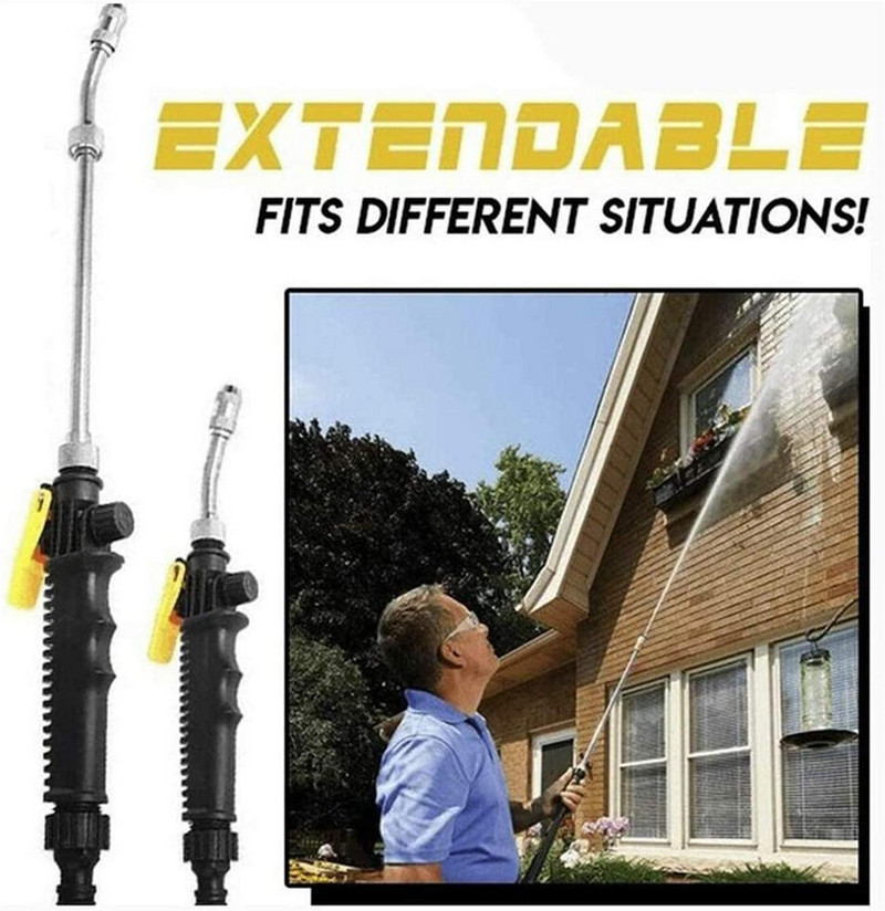 Mașină de spălat cu presiune electrică Pistoale cu jet de apă de grădină Controale de debit variabil Duză Pistol de apă Spălătorie auto Udare Instrumente de curățare