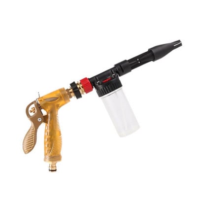 Nuimamas aukšto slėgio vandens purškimo pistoletas automobilių plovimo putų puodas sodo žarnos antgalis vandens srove valymo įrankis sodo laistymui laistymas