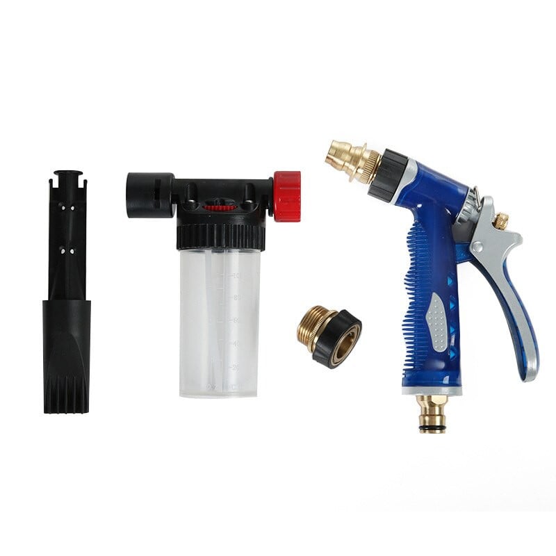 Nuimamas aukšto slėgio vandens purškimo pistoletas automobilių plovimo putų puodas sodo žarnos antgalis vandens srove valymo įrankis sodo laistymui laistymas