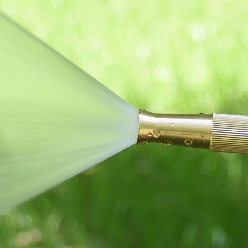 Fém tömlőfúvóka nagynyomású kerti autómosó vízpisztoly permetező öntöző locsoló állítható réz fúvóka 1 készlet