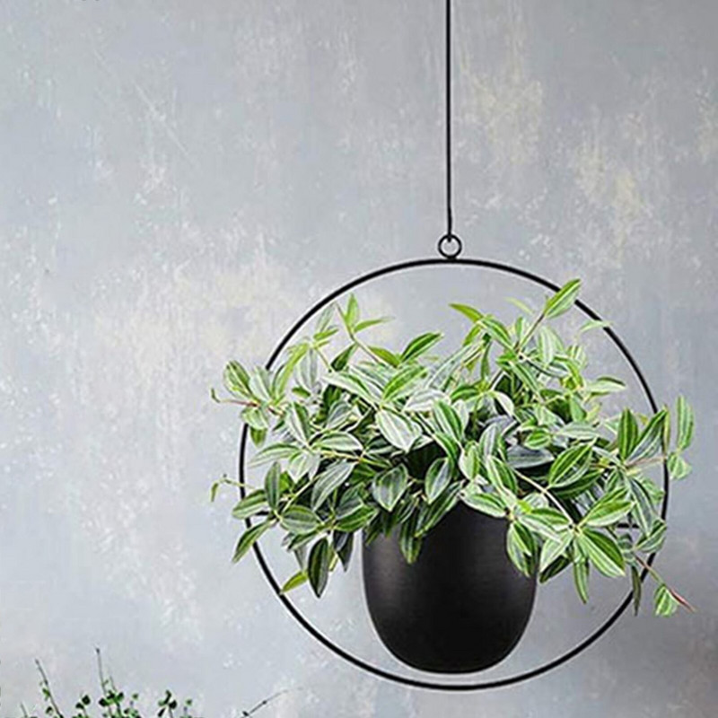 Suport pentru ghiveci pentru plante agățat Suport pentru plante pentru ghiveci pentru flori Umeraș pentru jardinieră Decor de perete Jardinier suspendat pentru curte Custodia suspendată