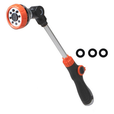 Duză pentru furtun de grădină, multifuncțională, rezistentă, reglabilă, control ușor al apei pentru udarea în aer liber, duză pentru pistol de apă pentru grădinărit