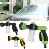 Kerti Multi Gun Auto Hab Vízpisztoly Autómosó Vízpisztoly Magasnyomású Tisztító Autómosó Hóhab Pisztoly öntözősugár