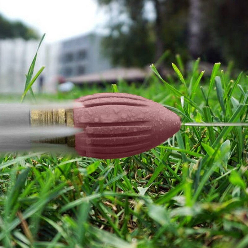 Otthoni csatorna nagynyomású mosó fúvóka tiszta tető vízelvezető cső öblítő kerti tömlőhöz Víz rakéta lefolyócső tisztító víz fúvóka