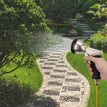 Περιστροφικό πιστόλι ψεκασμού νερού Garden Watering Sprinkle Irrigation Tool Πλυντήριο αυτοκινήτων Ρυθμιζόμενο υψηλής πίεσης Μεταβλητό Έλεγχος ροής