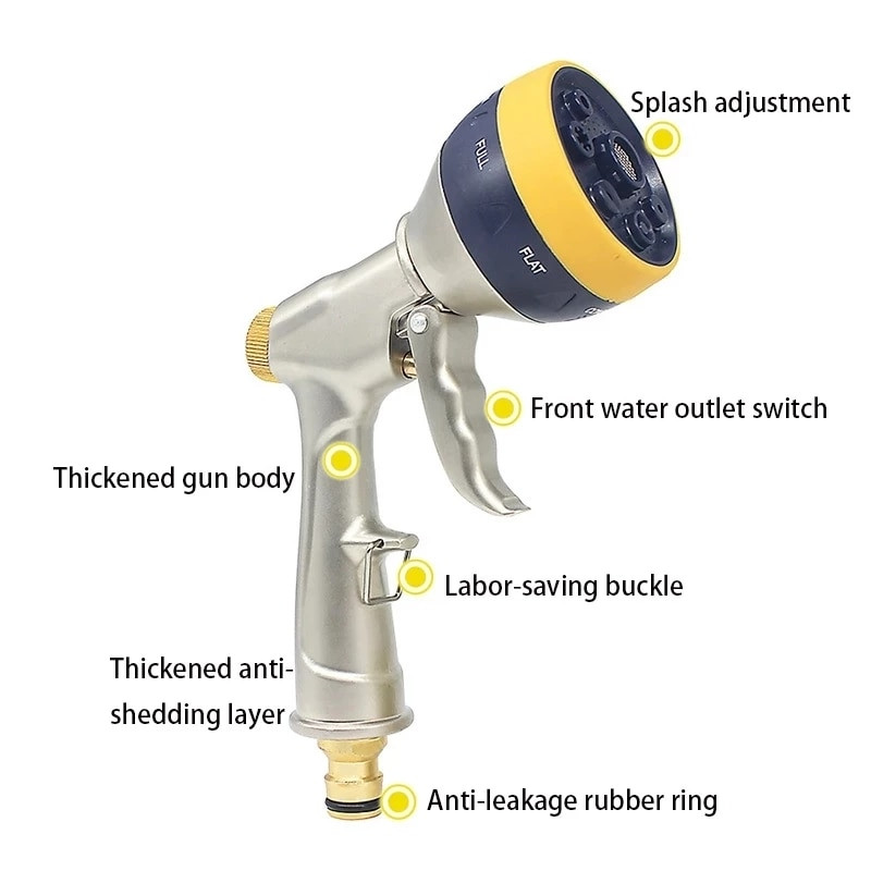 Pistol de apă de înaltă presiune din metal, 2021