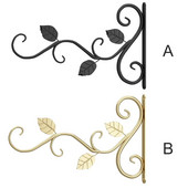 Gėlių lentynos apdaila Pakabinamas laikiklis Kiemo dekoras Sodo reikmenys Įvairiaspalviai Patogus montavimas Sodinimo kabliukai auksiniai