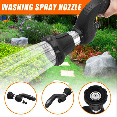 Mighty Power Hose Blaster Fireman Nozzle Lawn Garden Super Powerful Home Original Car Washing by BulbHead Wash Water Το γκαζόν σας