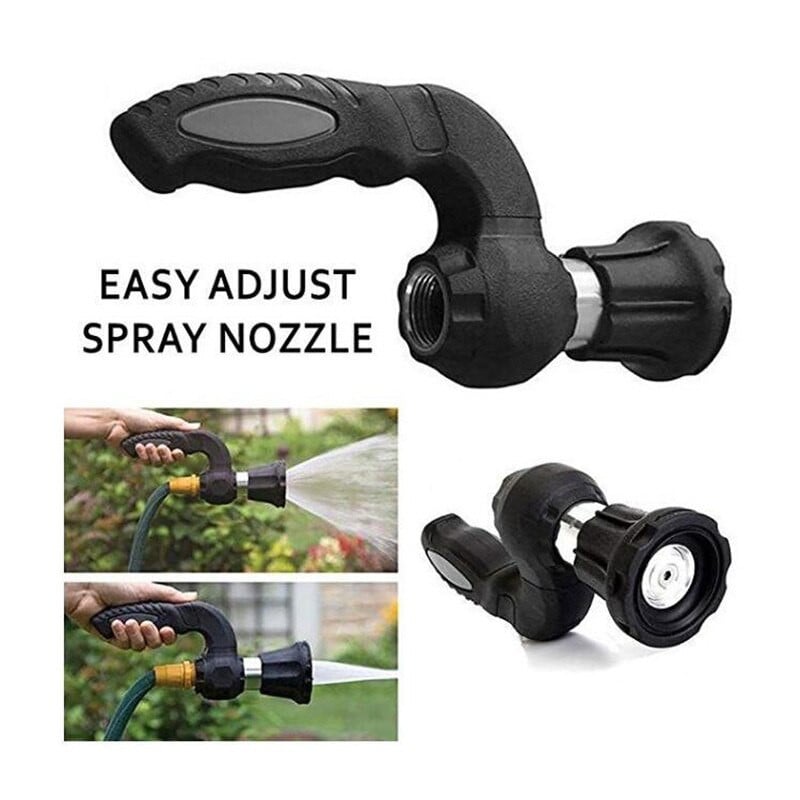 Mighty Power Hose Blaster Fireman fúvóka Gyepkert Szuper Erős Otthoni Eredeti Autómosás a BulbHead Wash által Víz a pázsit