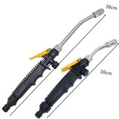 2-В-1 перална машина с високо налягане, преносим воден пистолет с високо налягане за почистване на автомивка, градински маркуч за поливане, дюза, спринклер