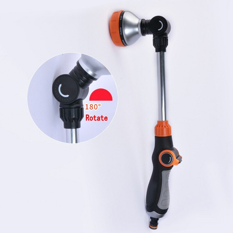 Pistol de apă multifuncțional pentru grădină, furtun de spălat auto, duză de pulverizare, irigare de grădină, aspersor pentru udare, instrument de curățare cu jet, pistol de apă