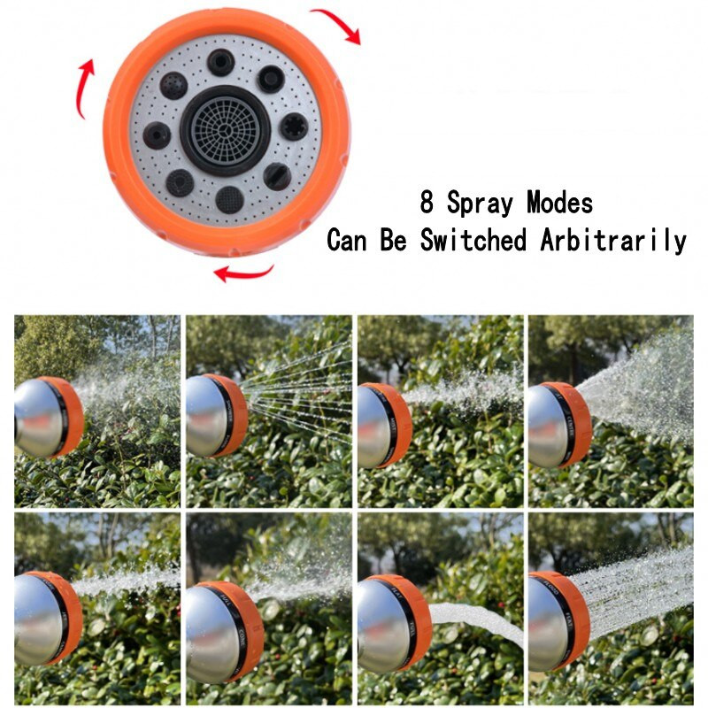 Pistol de apă multifuncțional pentru grădină, furtun de spălat auto, duză de pulverizare, irigare de grădină, aspersor pentru udare, instrument de curățare cu jet, pistol de apă