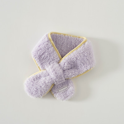 Pliusinis žieminis šalikas berniukui ir mergaitei