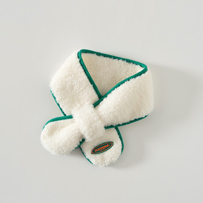 Pliusinis žieminis šalikas berniukui ir mergaitei