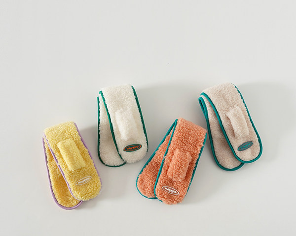 Pliusinis žieminis šalikas berniukui ir mergaitei