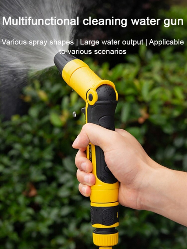Deli nagynyomású vízpisztoly autómosó kerti öntöző spray növény locsoló öntözőszerszám kerti vízsugár nagynyomású mosó