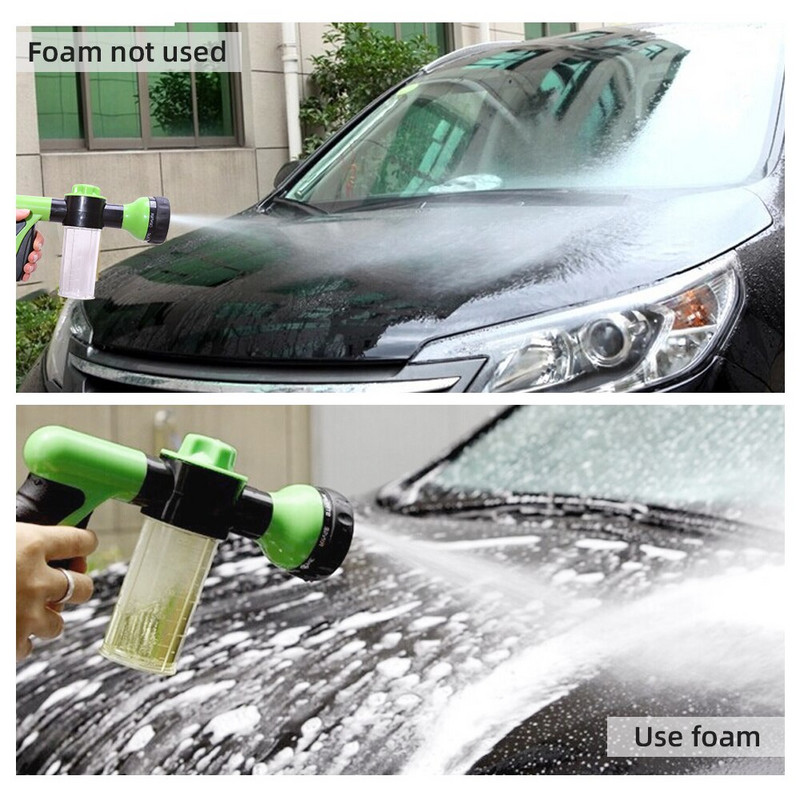 Lance de spumă automată Pistol de apă Duză pentru furtun de înaltă presiune Jet de pulverizare Pistol de spălat auto Pulverizator Instrument de spălare pentru curățare Furtun de grădină