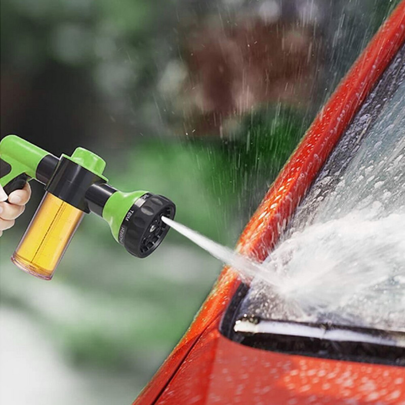 Lance de spumă automată Pistol de apă Duză pentru furtun de înaltă presiune Jet de pulverizare Pistol de spălat auto Pulverizator Instrument de spălare pentru curățare Furtun de grădină