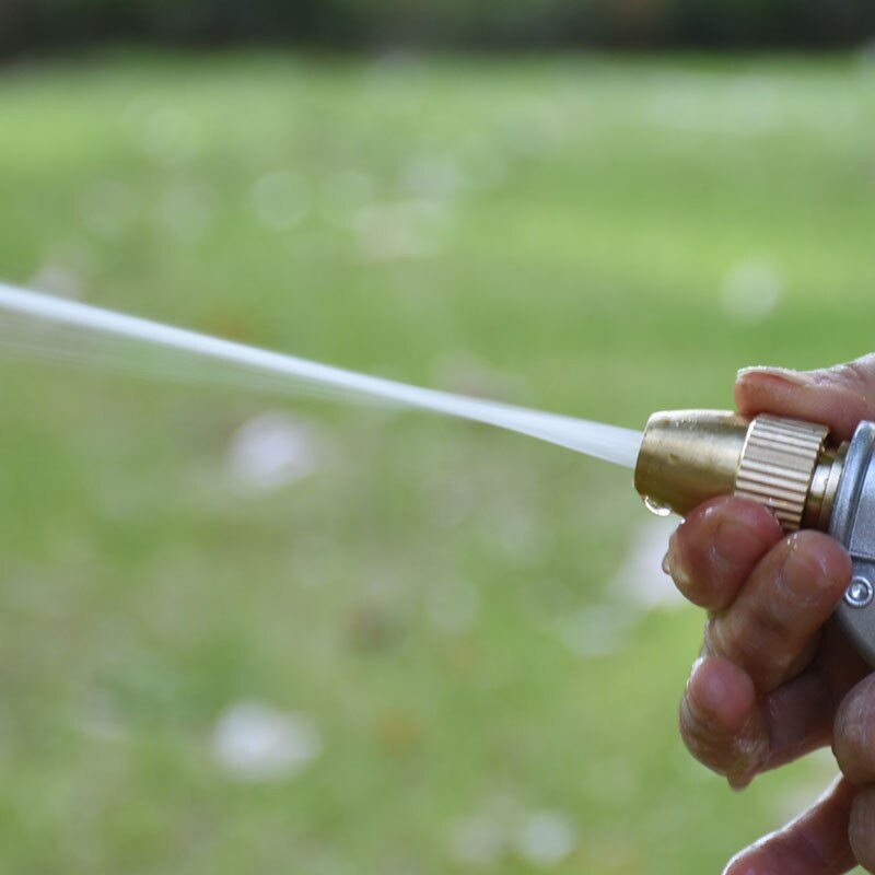 Pistol de apă de înaltă presiune reglabil Mașină de spălat cu jet de apă duză de apă pentru irigare de grădină Instrument de curățare cu pulverizare de udare 1 buc