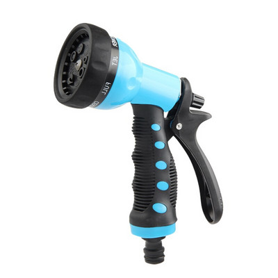 Duză pentru pistol de pulverizare cu apă, cu 8 modele, multifuncțională, pentru spălarea mașinii de grădină, duză pentru furtun, pulverizare de înaltă presiune, reglabilă