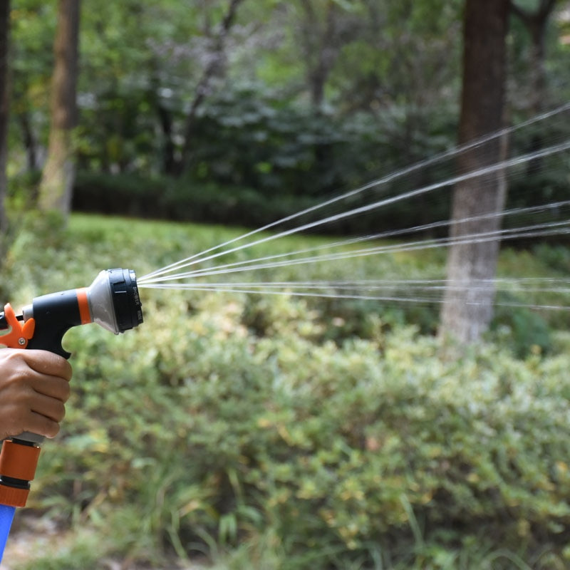 Kerti permetező fűlocsoló autómosó pisztoly Állítható öntözőfúvóka Nagynyomású teljesítményű automatikus öntözőkészlet 1 készlet