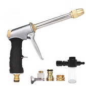 Pulverizator de apă de grădină Stropitor de gazon Pistol de udare Duze pentru furtun reglabil Spălătorie de mașini de înaltă presiune Mașină de spălat cu putere Unelte de curățare