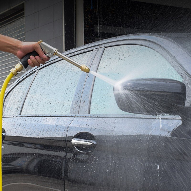 Pulverizator de apă de grădină Stropitor de gazon Pistol de udare Duze pentru furtun reglabil Spălătorie de mașini de înaltă presiune Mașină de spălat cu putere Unelte de curățare