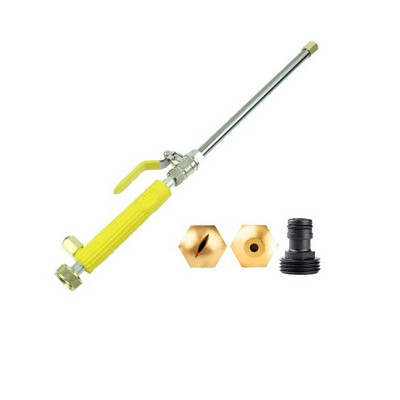 Pistol cu apă de înaltă presiune portabil pentru mașină, stropitor cu pulverizare de udare, 46 cm cu jet, mașină de spălat de grădină, furtun, baghetă, duză, pulverizator, instrumente de curățare