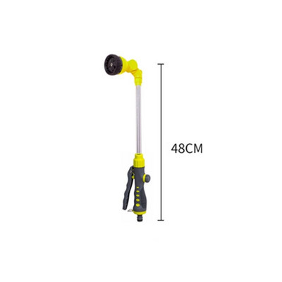 Long Pole Spray öntözőfúvóka Kertészeti Autómosó Többfunkciós Automata Teleszkópos Háztartási Tisztító Gyepkert