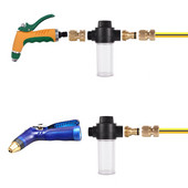 Autómosó permetező hab pohár Autótisztító mosószeres flakon buborékos tartály pohár palack vízhab szórópisztoly csésze tartozék