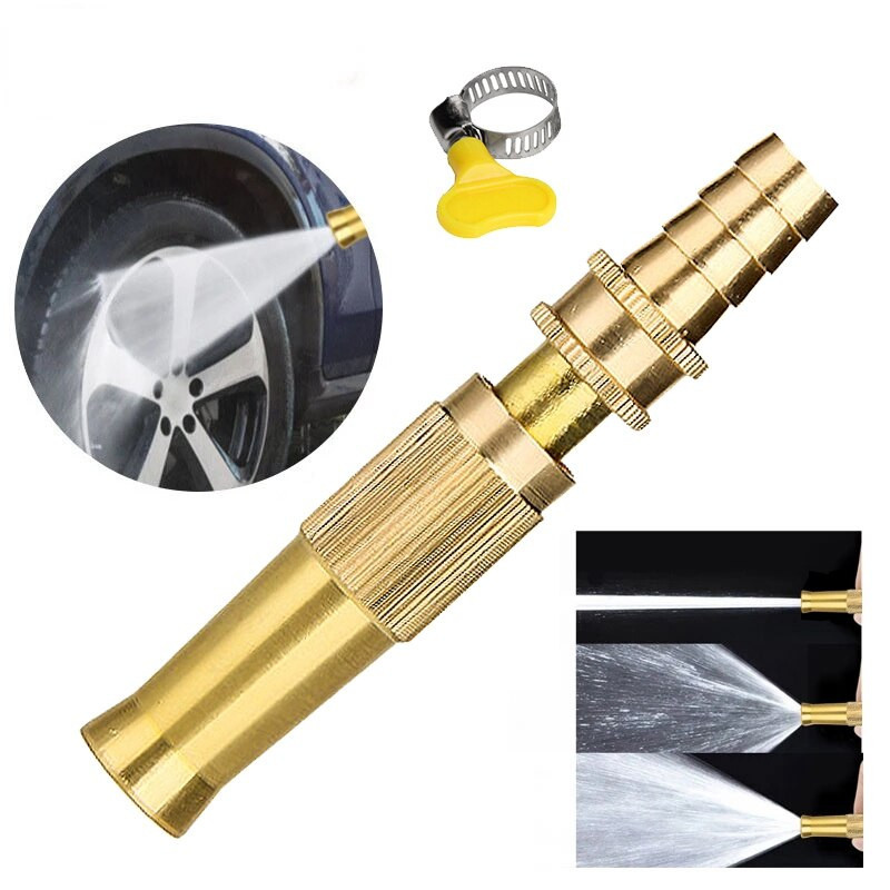 Pistol de pulverizare cu apă reglabil și durabil Pistol de apă pentru spălarea mașinii de uz casnic Pistol de apă portabil pentru grădină Furtun pentru pistolul de apă pentru spălarea mașinii Duză pentru grădină.