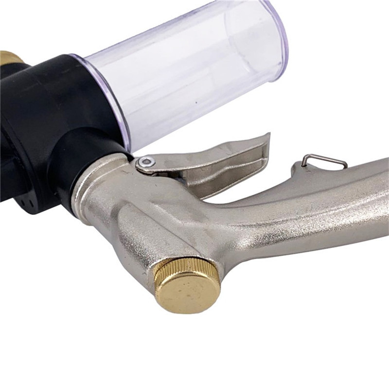 Tiesiogiai parduodama aukšto slėgio plovimo mašina automobilių plovimo mašina vandens pistoletas sodo laistymo žarnos antgalis putų valymo vandens pistoletas