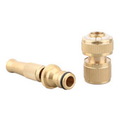 Žalvaris 3/8 1/2 5/8 3/4" aukšto slėgio automobilių plovimo vandens pistoletas su greita jungtimi tiesioginio įpurškimo antgaliu 10 16 19 mm žarnos jungtis