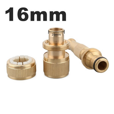 Žalvaris 3/8 1/2 5/8 3/4" aukšto slėgio automobilių plovimo vandens pistoletas su greita jungtimi tiesioginio įpurškimo antgaliu 10 16 19 mm žarnos jungtis