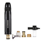 Új frissítés fém kerti vízpisztoly tömlő fúvóka öntözés öntözőszerszám locsoló nagynyomású autómosó spray vízpisztoly csepphajó