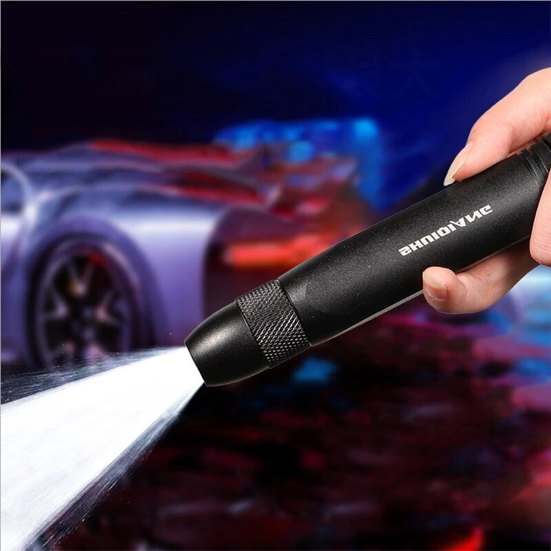 Új frissítés fém kerti vízpisztoly tömlő fúvóka öntözés öntözőszerszám locsoló nagynyomású autómosó spray vízpisztoly csepphajó