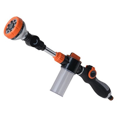 Градински пистолет за вода Регулируема машина за миене под високо налягане Автомивка Пистолет за пръскане Дюзи за пяна за маркуч за поливане Инструменти за напояване Спринклер