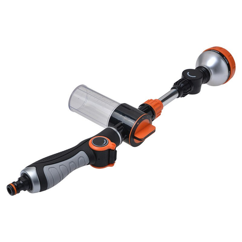 Градински пистолет за вода Регулируема машина за миене под високо налягане Автомивка Пистолет за пръскане Дюзи за пяна за маркуч за поливане Инструменти за напояване Спринклер