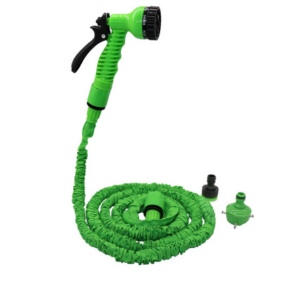 Εύκαμπτος σωλήνας νερού 25-150 FT Magic Expandable Garden Pipe 7 σε 1 Πιστόλι ψεκασμού Garden Irrigation Car Washing Spranklers