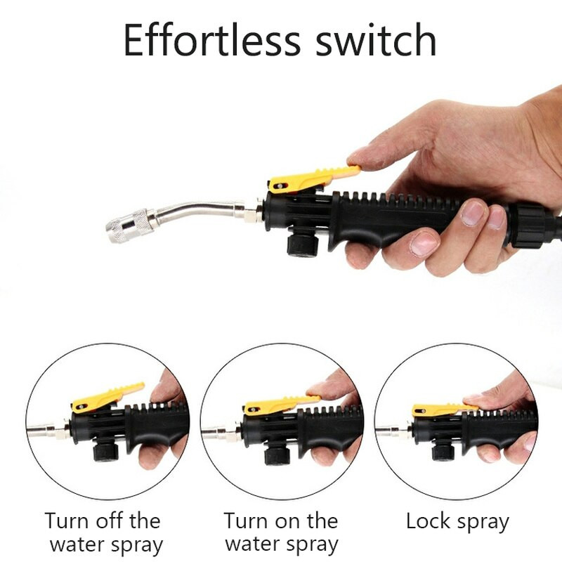 31/56/72 cm vandens pistoletas aukšto slėgio sodo vandens pistoletai žarnos antgalis laistymas automobilių plovimo pistoletas laistymo purkštukas metalinis belaidis purkštuvas