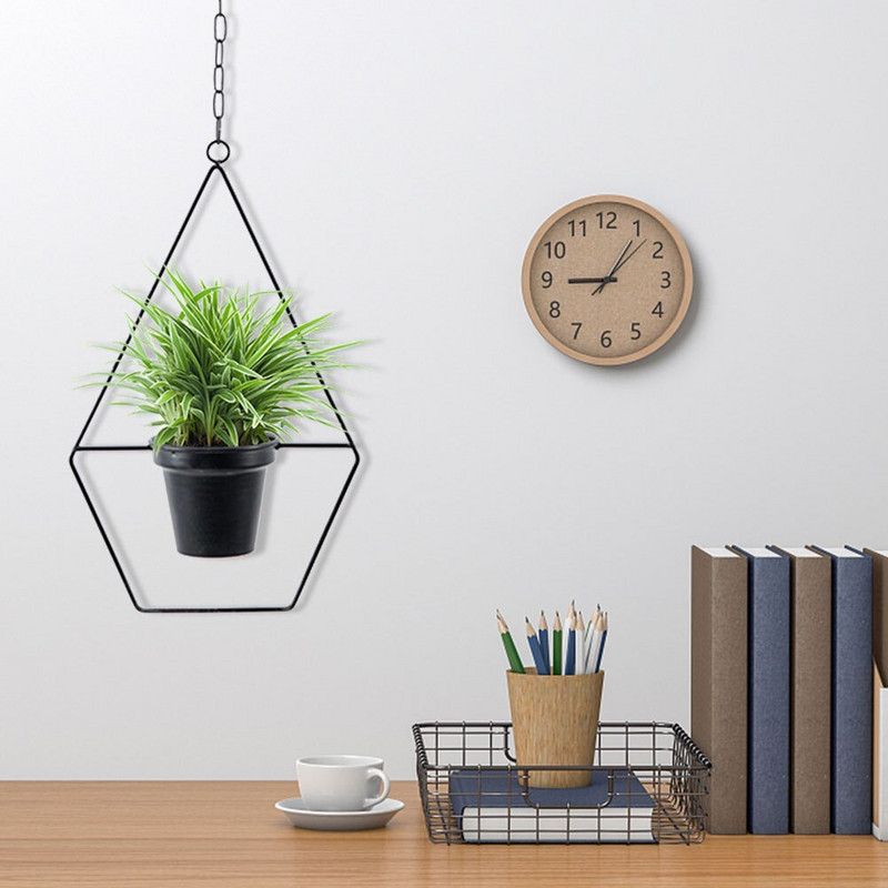 Geležinė augalų kabykla gėlių vazonai vazoninių augalų laikymo krepšelis sodas kiemo sodintuvų laikiklis pakabinamas stovas namo balkono dekoravimas