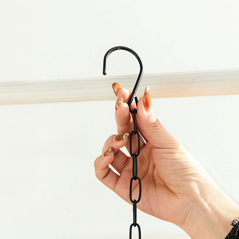 Geležinė augalų kabykla gėlių vazonai vazoninių augalų laikymo krepšelis sodas kiemo sodintuvų laikiklis pakabinamas stovas namo balkono dekoravimas