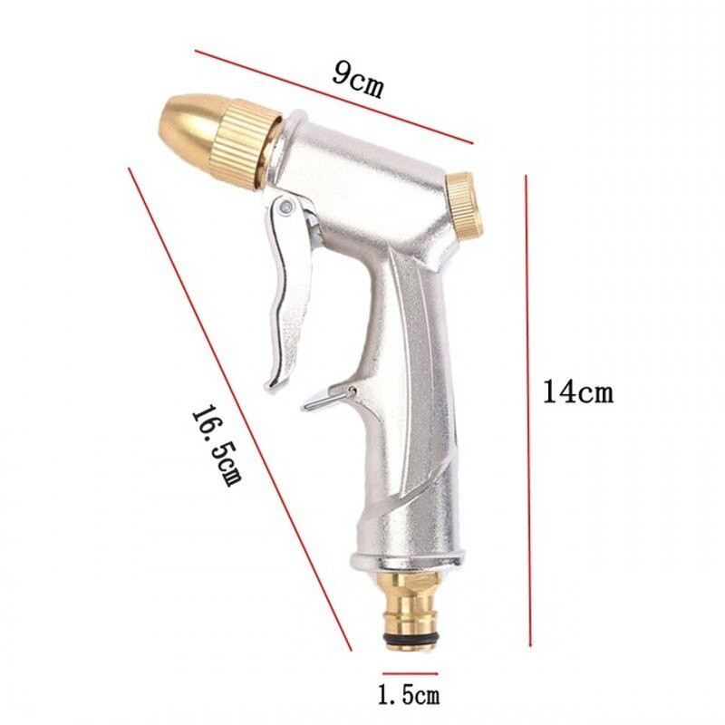 Dropshipping Pistol de apă de înaltă presiune Sistem de stropire pentru udarea grădinii Instrument de irigare Duză pentru furtun reglabil Pistol de pulverizare pentru spălare auto