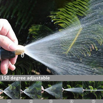 Φορητό πιστόλι νερού υψηλής πίεσης για τον καθαρισμό του πλυντηρίου αυτοκινήτων Ακροφύσιο λάστιχου ποτίσματος γκαζόν κήπου