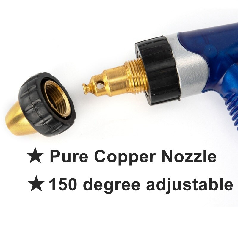 Hordozható nagynyomású vízpisztoly autómosó gép tisztításához Kerti pázsit öntözőtömlő fúvóka öntöző