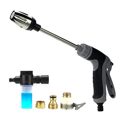 Dropshipping vandens pistoletai Purškimo pistoletas Sodo žarnos antgalis Vejos purkštuvas Laistymo vandens srove Automobilių plovimo aukšto slėgio elektrinis plovimo įrankis