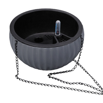 Jardinieră agățată Ghiveci semi-circular Suport pentru plante autoabsorbant Decorare grădină Udare Coșuri suspendate