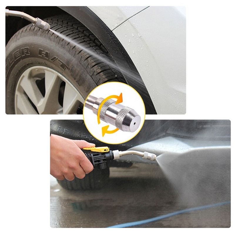 Nagynyomású vízpisztoly fém vízpisztoly nagynyomású motoros autómosó spray autómosó szerszámok kerti vízsugár nagynyomású mosó