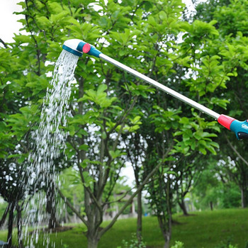 Πολυλειτουργικό πιστόλι νερού υψηλής πίεσης Οικιακό πλύσιμο αυτοκινήτων στον κήπο ποτιστικό λουλούδι Με μακριά λαβή ρυθμιζόμενο πιστόλι νερού σε λειτουργία ψεκασμού