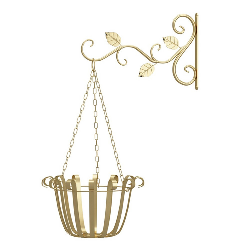 Suport de depozitare Suport pentru flori pentru balcon Suport pentru plante Umeraș Coșuri din fier forjat Accesorii pentru decorarea balconului turnat modern